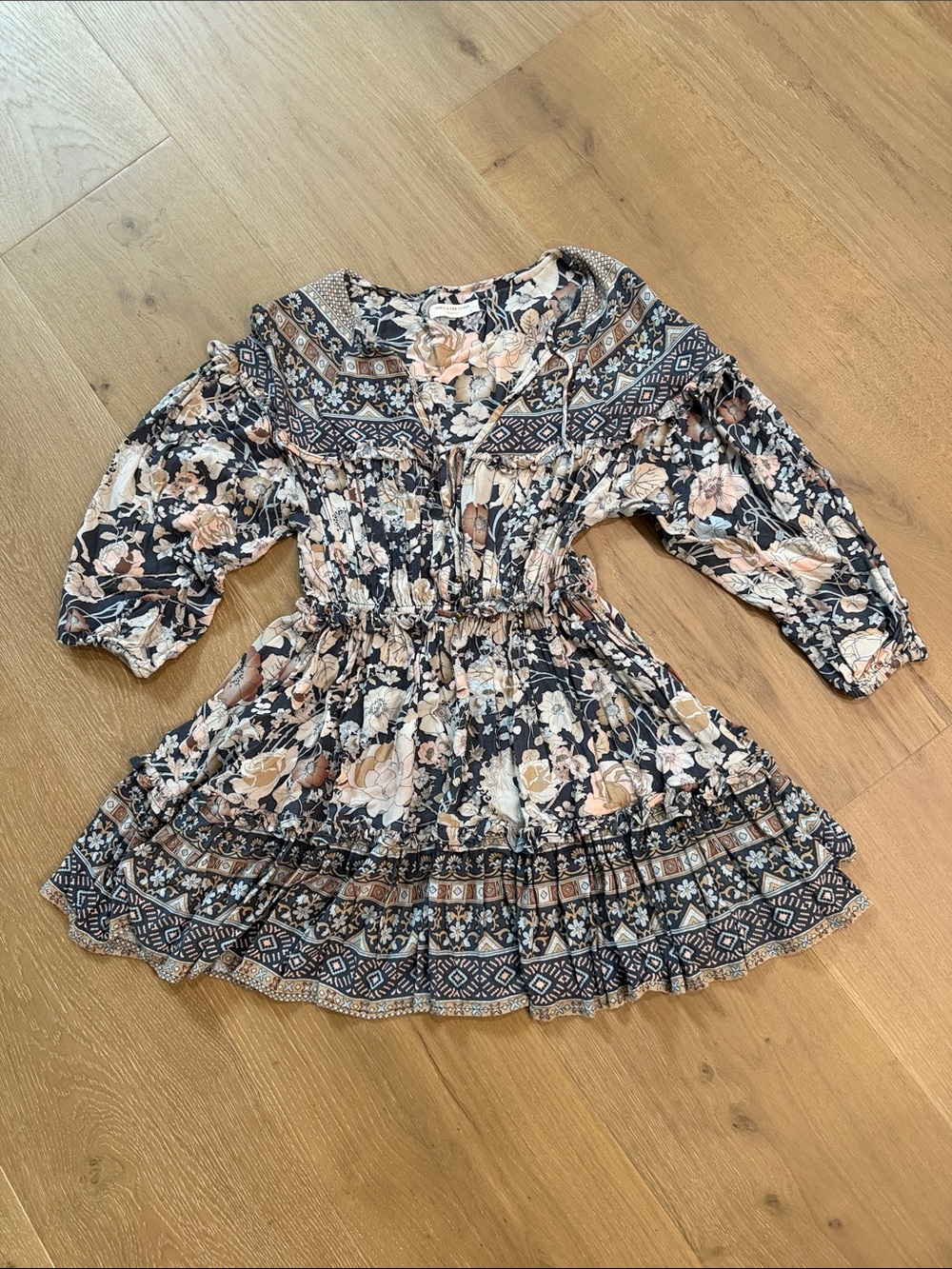 Spell Amethyst Boho Mini Dress - Picture 3 of 4